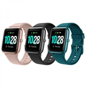 shoptop סלולר ,שעונים חכמים וגדגיטים Ulefone Watch 50 Days Battery Life HD Screen Wristband Female Health 24 Hours Heart Rate Monitor Fitness Tracker App Push Smart Wa