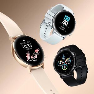 [30 Days Standby]Zeblaze GTR 1.3'' Full Touch Curved Screen bluetooth 5.1 Heart Rate Blood Pressure Monitor Female Cycle Tracker S