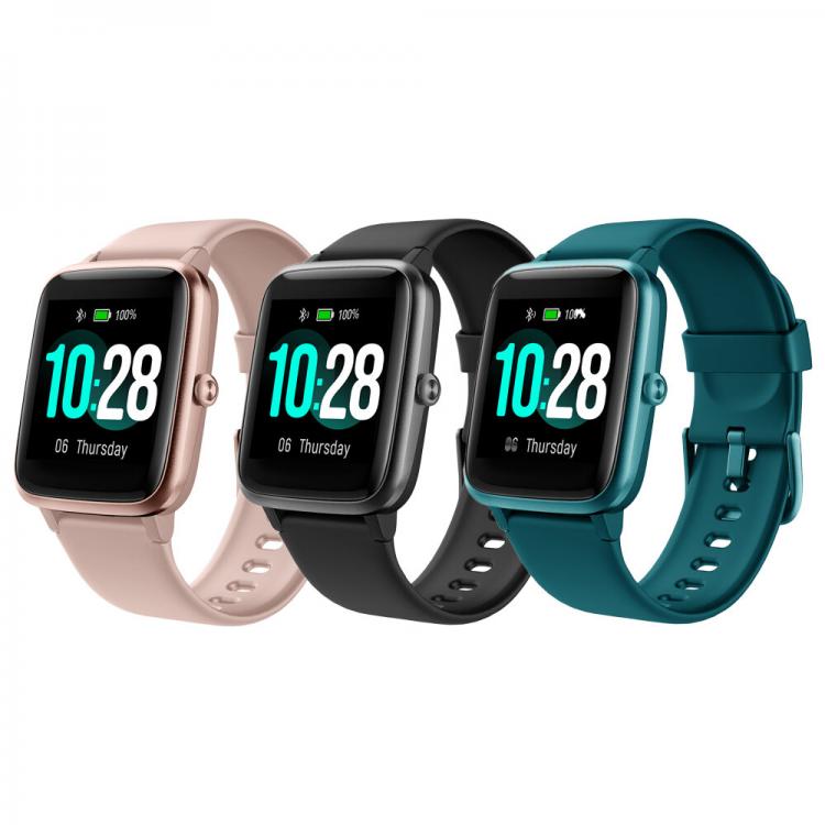 shoptop סלולר ,שעונים חכמים וגדגיטים Ulefone Watch 50 Days Battery Life HD Screen Wristband Female Health 24 Hours Heart Rate Monitor Fitness Tracker App Push Smart Wa