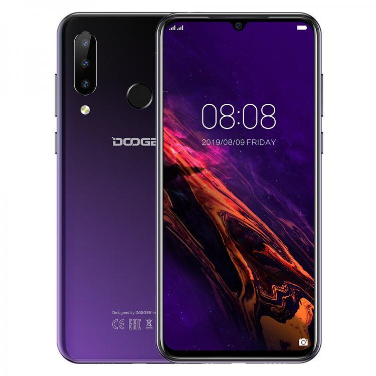 shoptop סלולר ,שעונים חכמים וגדגיטים DOOGEE N20 6.3 inch FHD+ Android 9.0 4350mAh Triple Rear Cameras 16MP Front Camera 4GB 64GB Helio P23 4G Smartphone