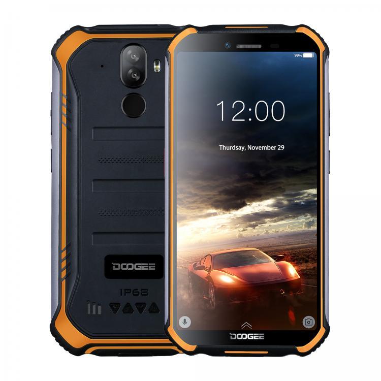 shoptop סלולר ,שעונים חכמים וגדגיטים DOOGEE S40 5.5 inch IP68 IP69K Waterproof NFC Android 9.0 4650mAh 3GB 32GB MT6739 4G Smartphone